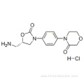 3-Morpholinone, 4-[4-[(5S)-5-(aminomethyl)-2-oxo-3-oxazolidinyl]phenyl]-, hydrochloride (1:1) CAS 898543-06-1 